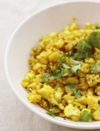 Indian Spiced Cauliflower Rice