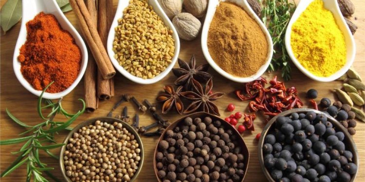 Indian curry spices