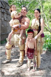 Wampanoag family